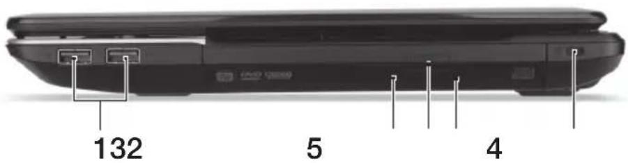 ACER Aspire E1 57133128G50Maks - # Icon Item Description - 5