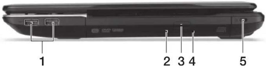 ACER Aspire E1 57133128G50Maks - Sağ görünüm - 1