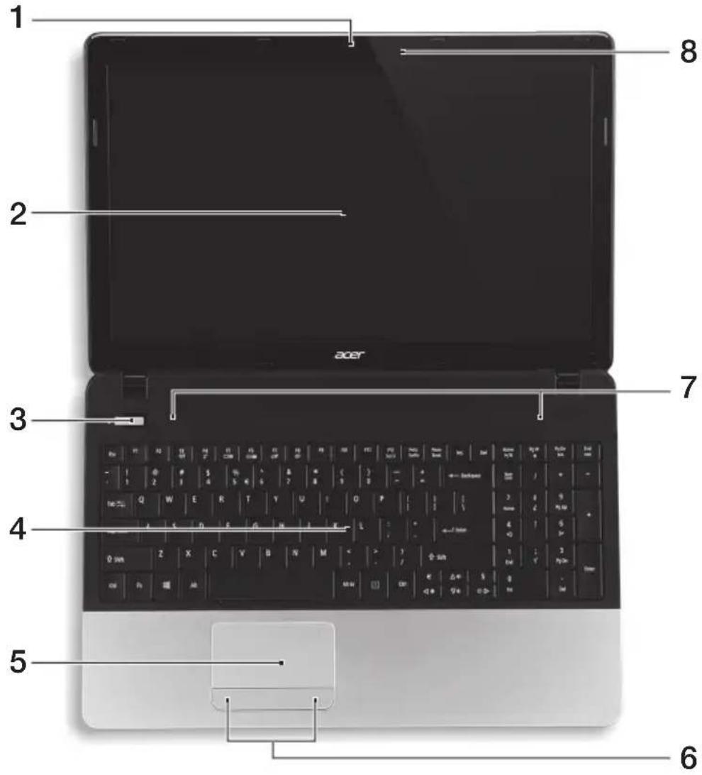 ACER Aspire E1 57133128G50Maks - Visita guiada ao seu computador portátil Acer - 1