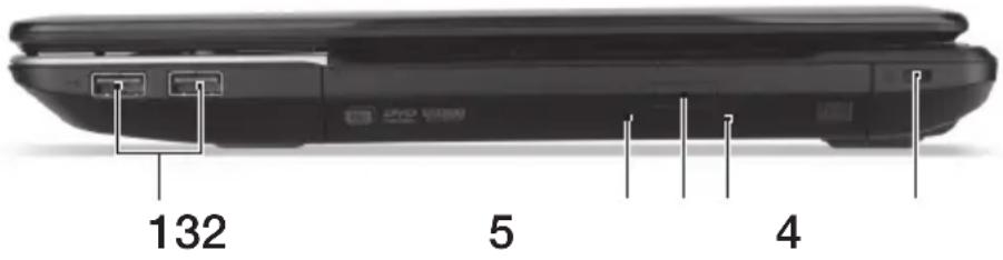 ACER Aspire E1 57133128G50Maks - Symbol Element Beschreibung - 4