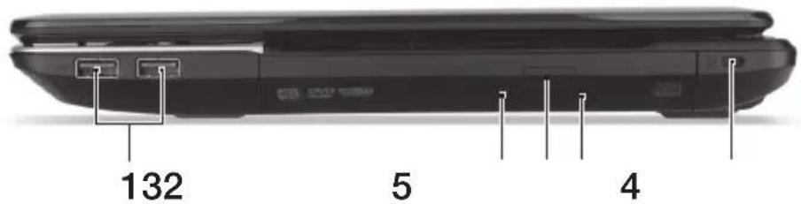 ACER Aspire E1 57133128G50Maks - Vista direita - 1