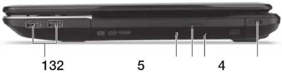 ACER Aspire E1 57133128G50Maks - 右視圖 - 1