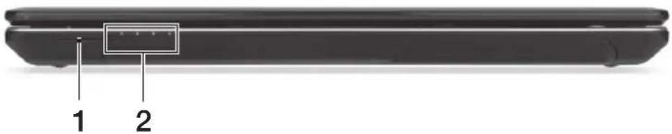 ACER Aspire E1 57133128G50Maks - Suletud eestvaade - 1