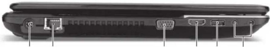 ACER Aspire E1 57133128G50Maks - 上蓋闔起的前視圖 - 7