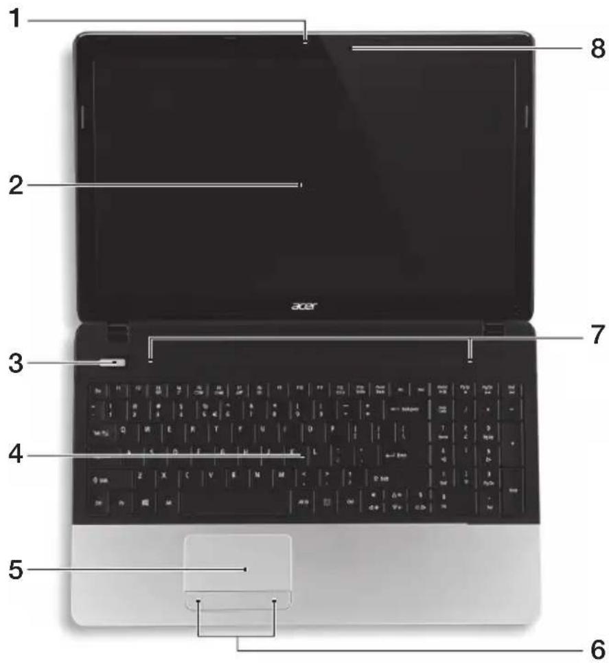 ACER Aspire E1 57133128G50Maks - Ekskursija po jūsų Acer nešiojamajį kompiuterį - 1
