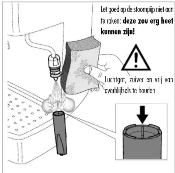 GAGGIA RI930231 - Aanwijzingen voor de reiniging: - 1