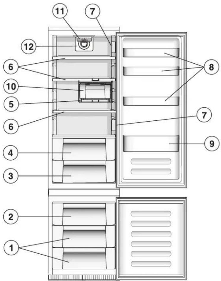 HOTPOINT-ARISTON BCB 31 AAA E C O3 - Vista en conjunto - 1