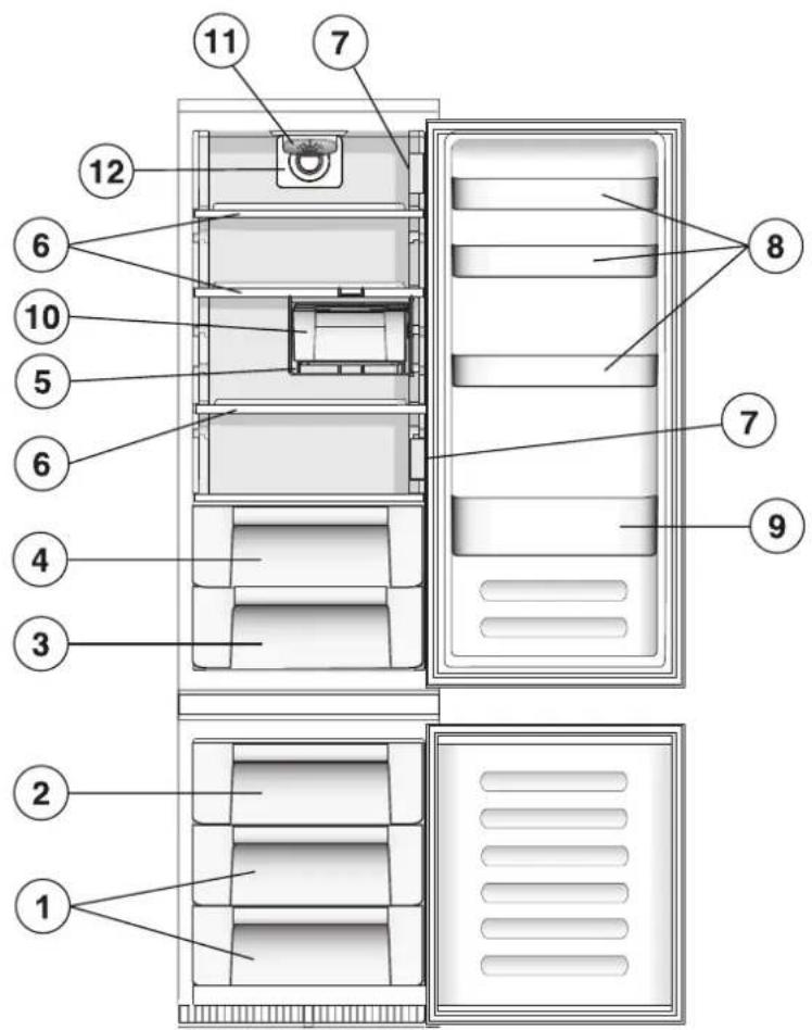 HOTPOINT-ARISTON BCB 31 AAA E C O3 - Geräteansicht - 1