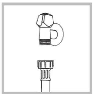 HOTPOINT-ARISTON ECOT7D 1492 EU - Kopling av inntaksslangen - 1