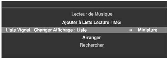 PIONEER KRP500AW - Sélectionnez "Changer Affichage" dans le menu TOOLS. - 1
