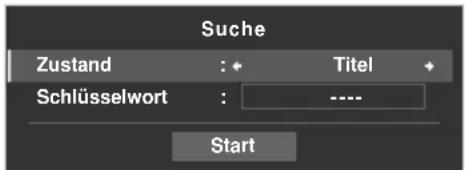PIONEER KRP500AW - Wahlen Sie "Suche" im TOOLS-MENU. - 1