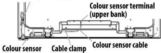 PIONEER KRP500AW - Attach the colour sensor to the front panel (recommended) - 2