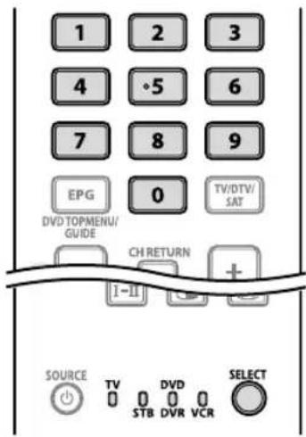 PIONEER KRP500AW - Presetting manufacture codes - 1