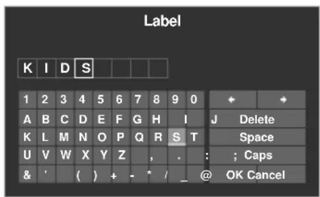 PIONEER KRP500AW - Label Input - 1