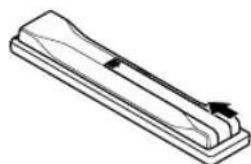 PIONEER KRP500AW - Inserting batteries - 3