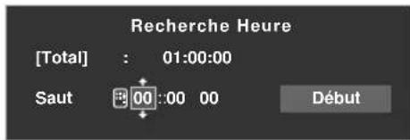 PIONEER KRP500AW - Sélectionnez "Recherche Heure" dans le menu TOOLS. - 1