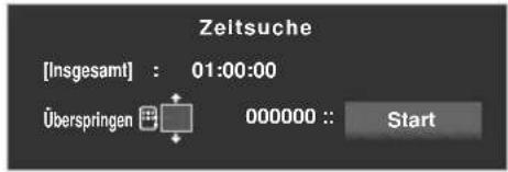 PIONEER KRP500AW - Wahlen Sie "Zeitsuche" im TOOLS-Menu. - 1
