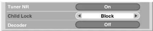 PIONEER PDP506XDE - Setting Child Lock - 1