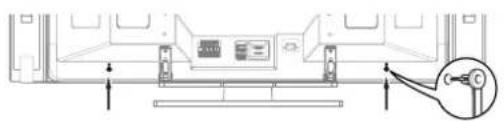 PIONEER PDP506XDE - Anbringen der Schnellverschlussklemmen an der Haupteinheit - 1