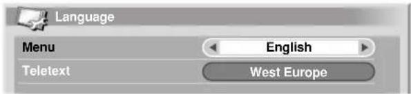 PIONEER PDP506XDE - Language setting - 1