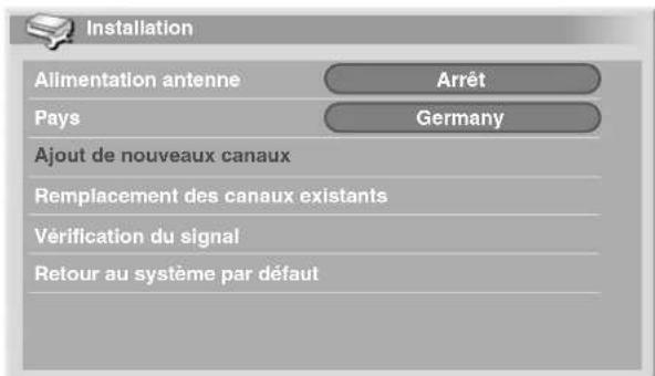 PIONEER PDP506XDE - Ajout de nouveaux canaux - 1