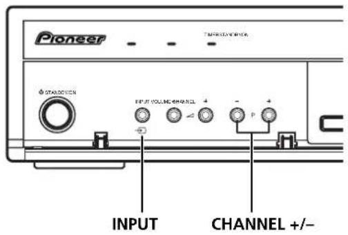 PIONEER PDP506XDE - Touches de commande de terminal (STB) - 1