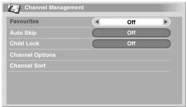 PIONEER PDP506XDE - Activating the Favourites function - 1