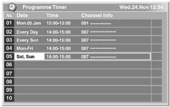 PIONEER PDP506XDE - Select a programme to be preset ( / , / then ENTER). - 2