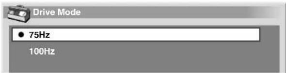 PIONEER PDP506XDE - Switching the vertical drive frequency (AV mode only) - 1