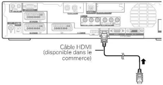 PIONEER PDP506XDE - Raccordement d'un appareil HDMI - 3