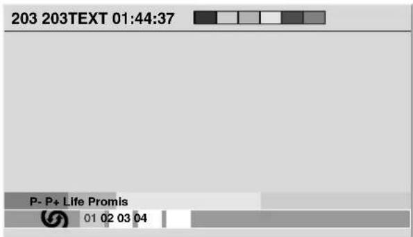 PIONEER PDP506XDE - Affichage d'une page secondaire - 1