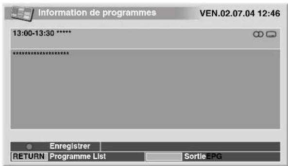 PIONEER PDP506XDE - Enregistrement d'une émission à l'aide d'un appareil - 1