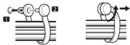 PIONEER PDP506XDE - Pose et dépose des colliers rapides - 1