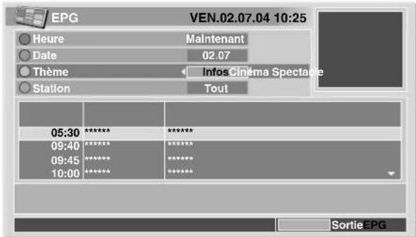 PIONEER PDP506XDE - Recherche d'émissions - 1