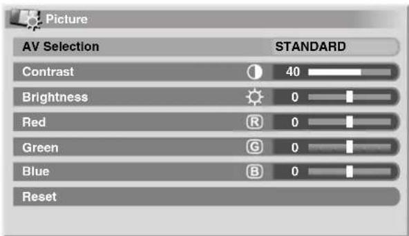PIONEER PDP506XDE - Basic picture adjustments - 2