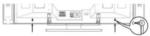 PIONEER PDP506XDE - Attaching speed clamps to the main unit - 1