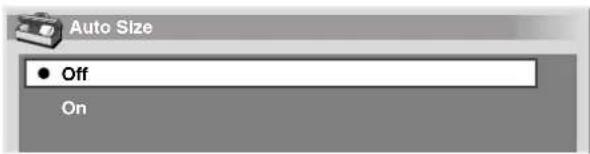 PIONEER PDP506XDE - Selecting a screen size automatically - 1