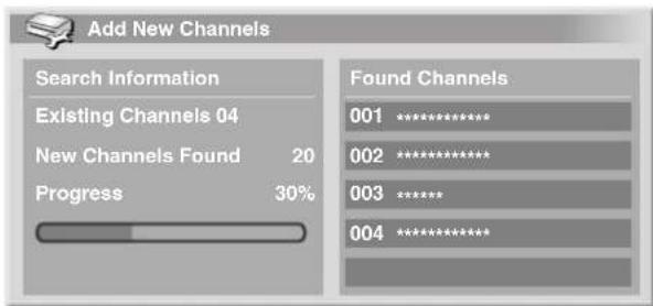PIONEER PDP506XDE - Adding new channels - 2