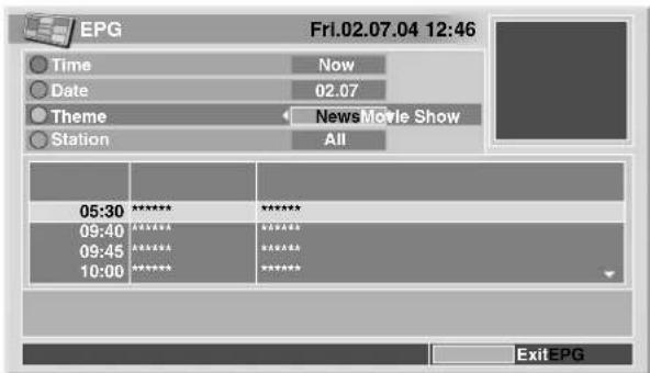 PIONEER PDP506XDE - Searching programmes - 1