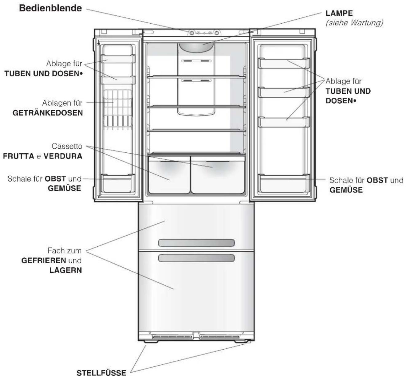 HOTPOINT-ARISTON Quadrio 4D AABHA - Geräteansicht - 1