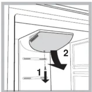 HOTPOINT-ARISTON Quadrio 4D AABHA - Wymiana zarowski - 1