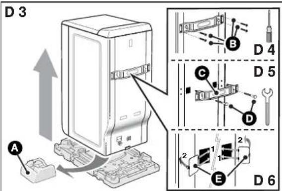BRANDT BWT 6010 E - Wichtig: - 1
