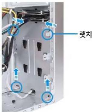 SAMSUNG DM500S3A - 커버 분리하기 - 2