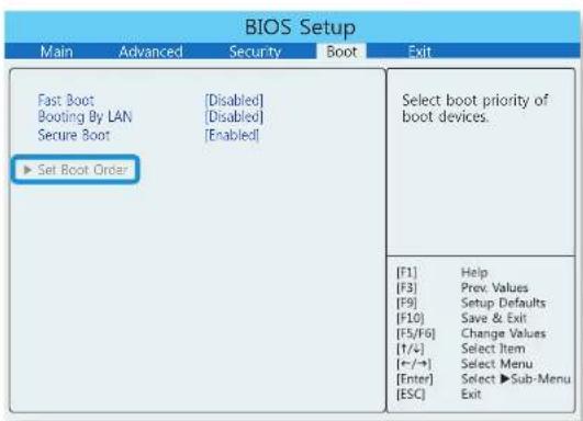 SAMSUNG DM500S3A - 부팅 순위 변경 - 1