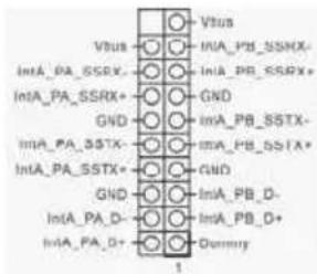 Vbus IHA_PB_NSHX- IntA_PA_SSEX- IntA_PB_SSEX+ GND IHA_PB_SSTX- IntA_PA_SSTX- GND IHA_PB_SSTX+ GND IHA_PB_D- IntA_PA_D- IntA_PB_D+ Dummy 1