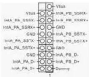 Vtus IHA_PB_SSRX- IntA_PA_SSRX- GND IHA_PB_SSTX- GND IHA_PB_D- IHA_PB_D+ Dummy 1