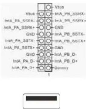 Vtus IWA_PB_SSHX- IntA_PA_SSRX- IntA_PB_SSRX+ GND IWA_PB_SSTX- IntA_PA_3STX- IntA_PB_SSTX+ GND IWA_PB_D- IntA_PA_D- IntA_PB_D+ Qenny 1