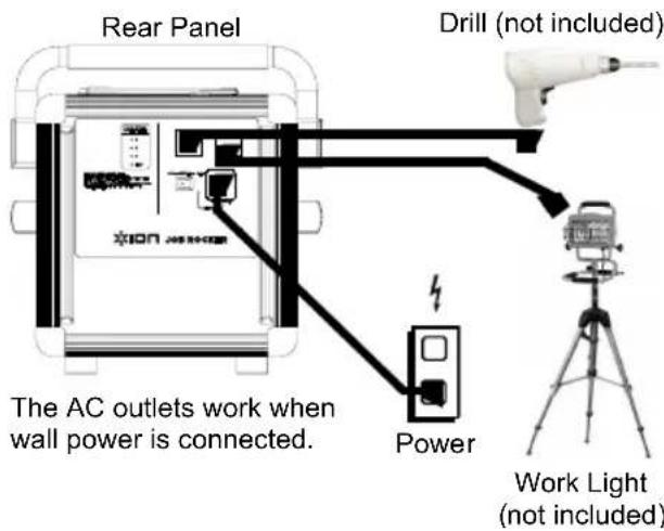 ION Job Rocker - Quick Setup / Connection Diagram - 2