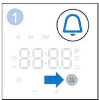 PHILIPS WakeUp Light HF3505 - Configuración de la alarma - 1