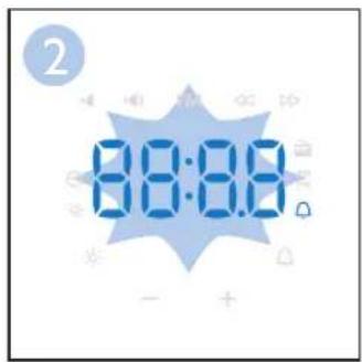 PHILIPS WakeUp Light HF3505 - Configuración de la alarma - 2